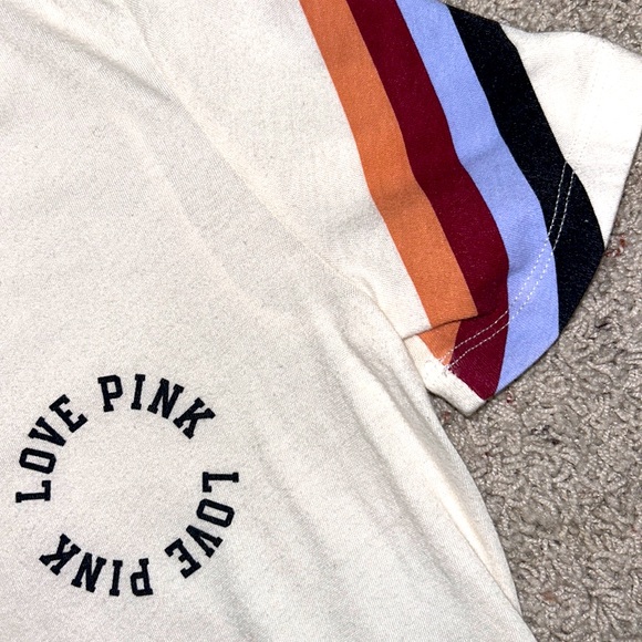 Lot of 3💕PINK Victoria’s Secret TEES💕ALL Size SMALL - Picture 5 of 9